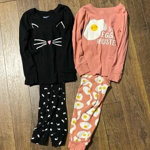 2 Toddler PJ Sets